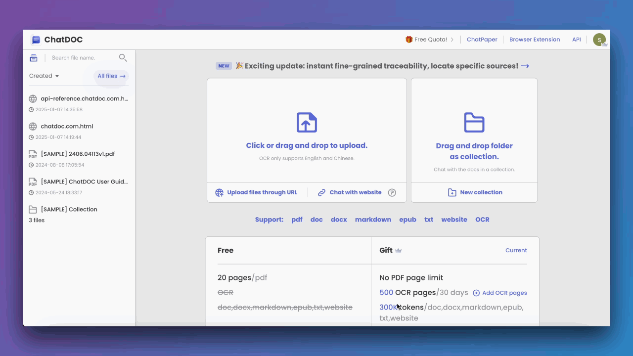 What Are The Features Of ChatDOC What Are The Features Of ChatDOC